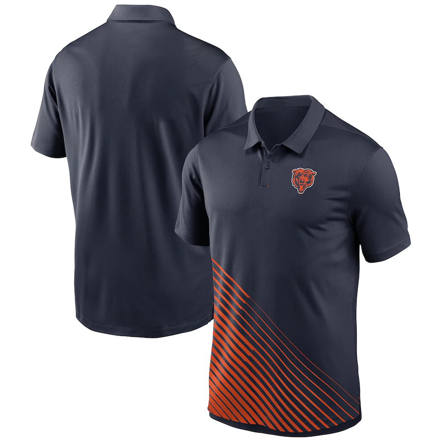 Men 2024 NFL Polo Chicago Bears style 4->nfl t-shirts->Sports Accessory